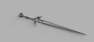 Ciri's Zireael Sword [3D Print Files] 3D Files cosplay DangerousLadies