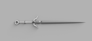 Ciri's Zireael Sword [3D Print Files] 3D Files cosplay DangerousLadies