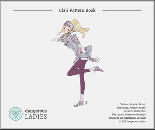 Clair Pattern Book [Digital Pattern] Embroidery + Patterns cosplay DangerousLadies