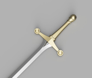 Claudine's Sword [3D Print Files] 3D Files cosplay DangerousLadies