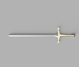 Claudine's Sword [3D Print Files] 3D Files cosplay DangerousLadies