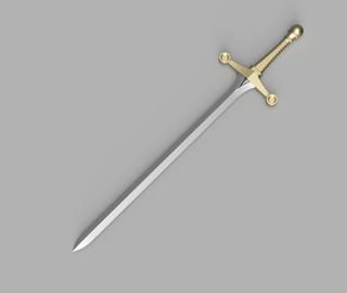 Claudine's Sword [3D Print Files] 3D Files cosplay DangerousLadies