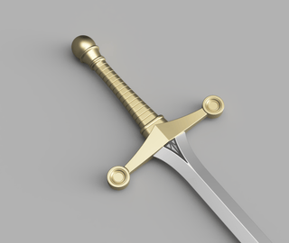 Claudine's Sword [3D Print Files] 3D Files cosplay DangerousLadies