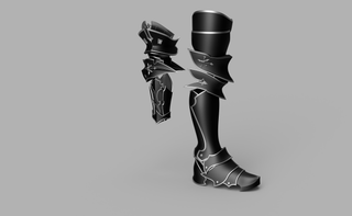 Clive Rosfield's Armor [3D Print Files] 3D Files cosplay DangerousLadies