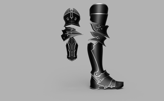 Clive Rosfield's Armor [3D Print Files] 3D Files cosplay DangerousLadies