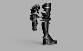 Clive Rosfield's Armor [3D Print Files] 3D Files cosplay DangerousLadies