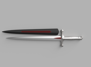 Clive Rosfield's Short Sword [3D Print Files] 3D Files cosplay DangerousLadies