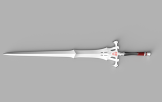 Clive Rosfield's Sword - Invictus [3D Print Files] 3D Files cosplay DangerousLadies