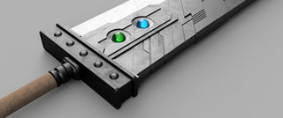 Cloud's Buster Sword Remake Version [3D Print Files] 3D Files cosplay DangerousLadies