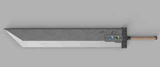 Cloud's Buster Sword Remake Version [3D Print Files] 3D Files cosplay DangerousLadies