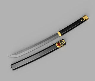Crescent Moon Blade Dagger [3D Print Files] 3D Files cosplay DangerousLadies