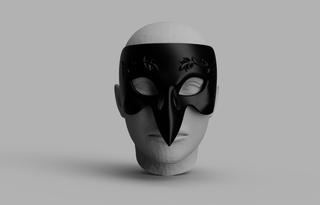 Crowley's Mask [3D Print Files] 3D Files cosplay DangerousLadies