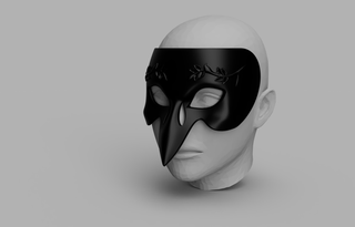 Crowley's Mask [3D Print Files] 3D Files cosplay DangerousLadies