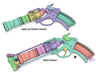 Date's Evolver Weapon [3D Print Files] 3D Files cosplay DangerousLadies