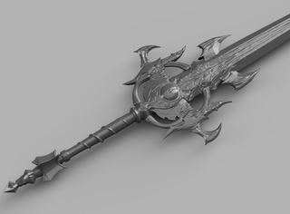 Deathbringer Sword [3D Print Files] 3D Files cosplay DangerousLadies