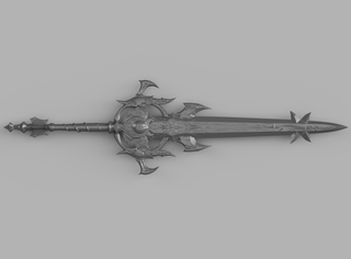 Deathbringer Sword [3D Print Files] 3D Files cosplay DangerousLadies