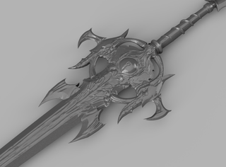 Deathbringer Sword [3D Print Files] 3D Files cosplay DangerousLadies