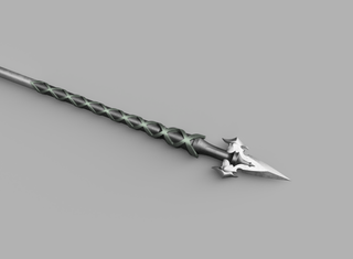 Dion Lesage's Dragoon Lance [3D Print Files] 3D Files cosplay DangerousLadies