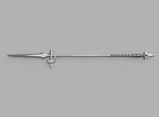 Dion Lesage's Dragoon Lance [3D Print Files] 3D Files cosplay DangerousLadies