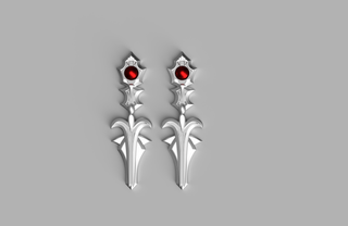 Dion Lesage's Earrings [3D Print Files] 3D Files cosplay DangerousLadies