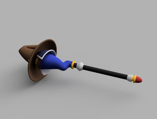 Donald Duck's Mage Staff [3D Print Files] 3D Files cosplay DangerousLadies