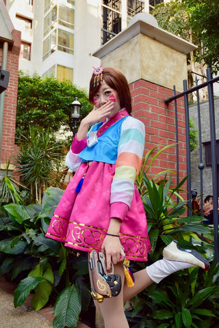 D.va's Palanquin Fabric Textiles cosplay DangerousLadies