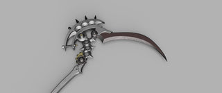 Edda's Blackbosom Scythe [3D Print Files] 3D Files cosplay DangerousLadies