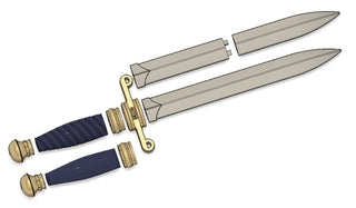 Edelgard's Dagger [3D Print Files] 3D Files cosplay DangerousLadies