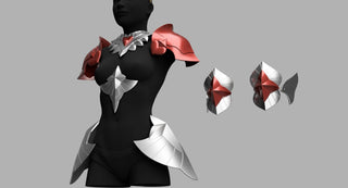 Edelgard's Three Hopes Armor [3D Print Files] 3D Files cosplay DangerousLadies