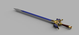 Eldigan's Mystletainn Sword and Sheath [3D Print Files] 3D Files cosplay DangerousLadies