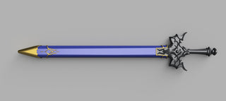 Eldigan's Mystletainn Sword and Sheath [3D Print Files] 3D Files cosplay DangerousLadies