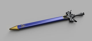 Eldigan's Mystletainn Sword and Sheath [3D Print Files] 3D Files cosplay DangerousLadies