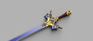 Eldigan's Mystletainn Sword and Sheath [3D Print Files] 3D Files cosplay DangerousLadies