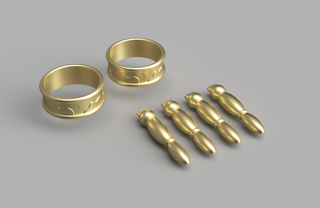 Elincia's Accessories [3D Print Files] 3D Files cosplay DangerousLadies