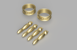 Elincia's Accessories [3D Print Files] 3D Files cosplay DangerousLadies