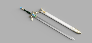 Elincia's Sword [3D Print Files] 3D Files cosplay DangerousLadies