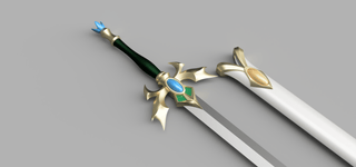 Elincia's Sword [3D Print Files] 3D Files cosplay DangerousLadies