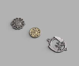 Emil's Necklace Decorations [3D Print Files] 3D Files cosplay DangerousLadies