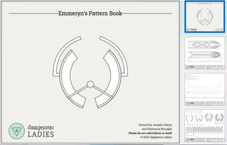 EMMERYN Tabards and Accessories [Digital Pattern] Embroidery + Patterns cosplay DangerousLadies