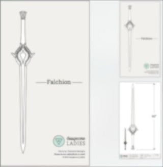 Falchion Sword [Digital Pattern] Embroidery + Patterns cosplay DangerousLadies