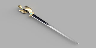 Favonius Sword [3D Print Files] 3D Files cosplay DangerousLadies