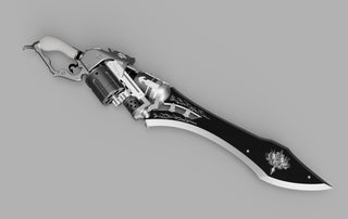 FFXIV Crownsblade Gunbreaker Gunblade [3D Print Files] 3D Files cosplay DangerousLadies