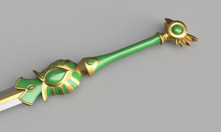 Fuu's Sword [3D Print Files] 3D Files cosplay DangerousLadies