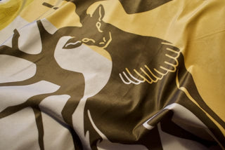 Golden Deer Flag Fabric Textiles cosplay DangerousLadies