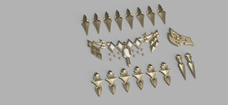 G'raha Tia's Crystal Exarch Small Accessories [3D Print Files]