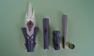 G'raha Tia's Scion Staff [3D Printed Kit] 3D Printed Kit cosplay DangerousLadies