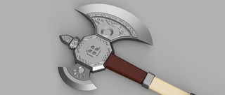 Haru's Axe [3D Print Files] 3D Files cosplay DangerousLadies