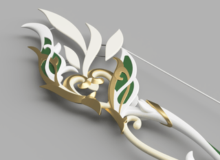 Hunter's Path Bow [3D Print Files] 3D Files cosplay DangerousLadies