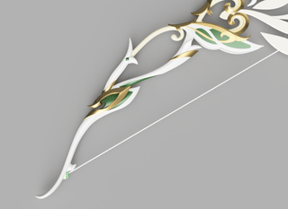 Hunter's Path Bow [3D Print Files] 3D Files cosplay DangerousLadies