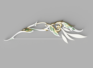 Hunter's Path Bow [3D Print Files] 3D Files cosplay DangerousLadies